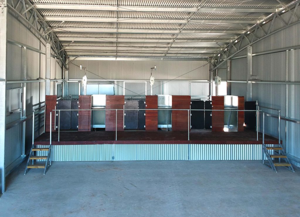 Shearing shed fitout Senior SA 1