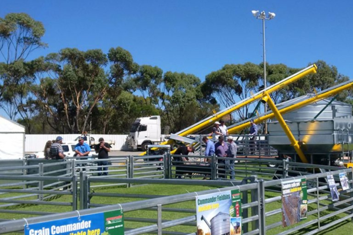 Wagin WA Semi-Permanent Sheep Yard